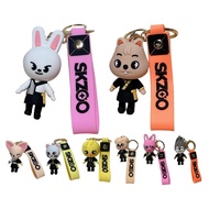 Stray Kids SKZOO Keychains Cartoon Animal Key Ring Fashion Ornaments Car Keyring Accessories chenhom