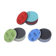 Uerglass Glass Sanding Abrasive Pads Set Remove Repair Glass Scratches Removal Pads Set (15 PCs)
