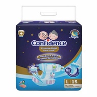 Confidence premium night Adult Diapers M15/L15/XL15