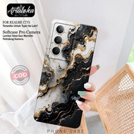 HP Softcase Realme C75X Fashion Case Abstract Case Realme C75X Silicone TPU Pro Camera Casing Realme