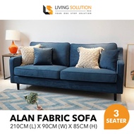 Alan Fabric Sofa [3-Seater]