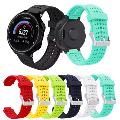 For Garmin Forerunner 235 Smart Watch Soft Silicone Sport Strap For Forerunner 220/230/235/620/630/7