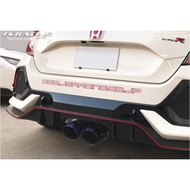 FK8 - J'S Racing SUS Cat Back Exhaust Plus Dual 70RR for Honda Civic FK8 Type R.