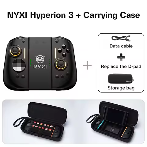 NYXI Hyperion 3 Wireless JoyPad for Switch 2 + NYXI Carrying Case