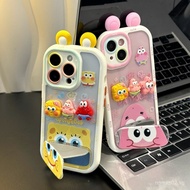 F9PW READY STOCK New12Spongebob Squarepants13Patrick143D Ear Doll11Mirror bracket xr Applicable16pro