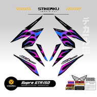 STRIPPING SUPRA GTR 150 / HONDA WINNER 150 STICKER/ GTR GTR150/ SUPRA150/ WINNER150/ HONDA GTR 150 S