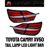 TOYOTA CAMRY XV50 2014 – 2018 Smoke Hybrid Lens LED Light Bar Tail Lamp