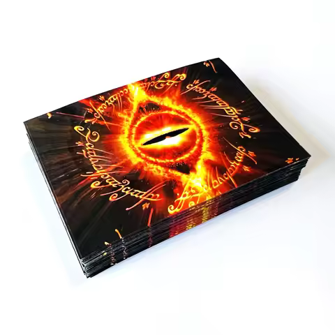 60 PCS/BAG TCG Eye of the Ring Anime Double Sleeved Cards Sleeves For Trading Cards Mage Cards Shiel