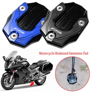 Kickstand Decoration Pad Fit For YAMAHA FJR1300 FJR 1300 2001-2015 Motorcycle Accessories Kickstand 