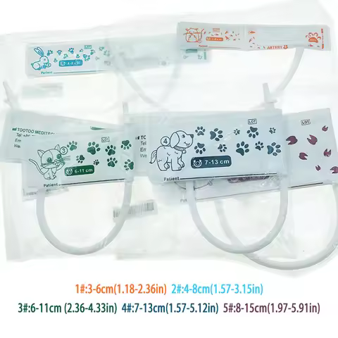 Pet Cuff: Blood Pressure Cuff Specifically Designed for Pet Animals, Blood Pressure Monitor, Electro