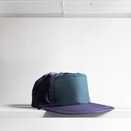 芋紫x墨綠雙拼色日記遊戲 古董平頂鴨舌棒球帽 baseball cap