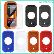 WU Silicone Protective Case With Screen Protector Suitable For 1050 Code Watch Navigation Cycling Co