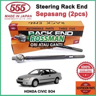 HONDA CIVIC SO4 JAPAN ORIGINAL 555 STEERING RACK END