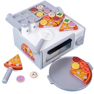 COD✌✔Wooden Pizza Oven Pretend play Toys - Blue Elephant Ph