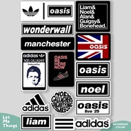 Adidas x Oasis Aesthetic Sticker pack || Adidas Oasis Stickers
