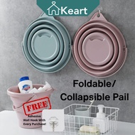 | SG INSTOCK | Foldable Pail | 3L, 5L and 10L | Waterproof | Fishing | Collapsible Pail |