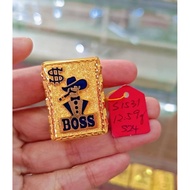 Wing Sing Biscuit Ring Man/Cincin Biskut Lelaki 916 Emas Tulen