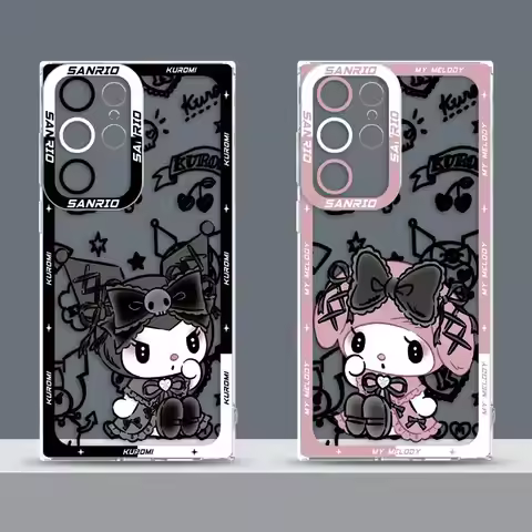 Case for Samsung Galaxy S25 Edge S21 S20 Plus S23 Ultra S24 Note 20 Ultra 10 S22 FE Clear Phone Cove