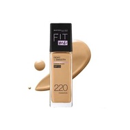 Maybelline New York - Fit Me 水潤柔滑粉底液 SPF23 #220 30ml (平行進口)