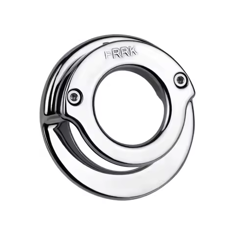 FRRK Wearable lock ring stainless steel male masturbation, lightweight scrotum restraint cross-borde