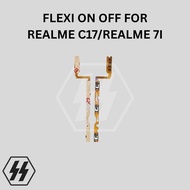 TOMBOL Flexible Power Button Realme C17/7I Flexible Cable On Off Button Switch