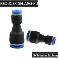 8mm to 6mm hose Reducer connection PU hose converter hose connector