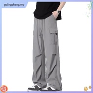 ZEKE B0048 Waterproof Cargo Pants Seluar Panjang Kerja Lelaki Pocket Trouser Tactical Cargo Long Pan