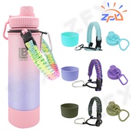 Tumbler Lanyard Replacement Cap Silicone Boot for Aquaflask Paracord Handle / Hydroflask Lid / Hy Hy