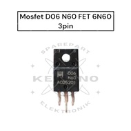 Mosfet D06 N60 FET 6N60 3pin Original