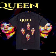 KATUN LOKAL QUEEN band shirt logo image writing 4 PEOPLE character tee vintage music music music mus