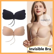 SFL INVISIBLE PREMIUM BRA PUSH UP WINGS BH MIDDLE BUTTON STICKTALI WINGS ANGEL PARTY YOUHAVE INVICIB