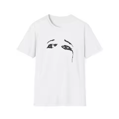 Deftones Ohms Album Cover Eyes T Shirt Minimalist White Abstract Eye Illustration Streetwear Alterna