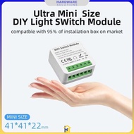 Mini Smart Switch WiFi Tuya 2 Channel Control Module 10A - MINI-W1-2CH