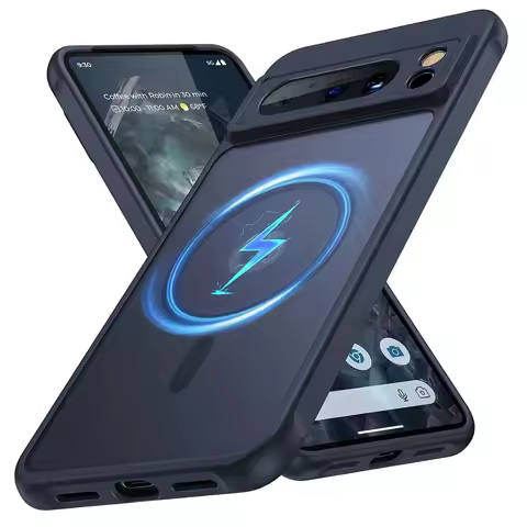 For Magsafe Magnetic Wireless Charging Case For Google Pixel 8 Pro Pixel8 Pro 5G Shockproof Matte Ba