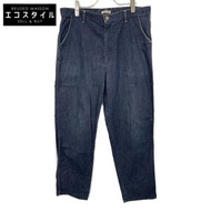 AURALEE Indigo HARD TWIST LIGHT DENIM PANTS 5