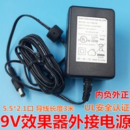 R ROLAND PSB1U ROLAND BOSS GT10 GT100 Synthetic Integrated Effect Power Cord Transformer 9V