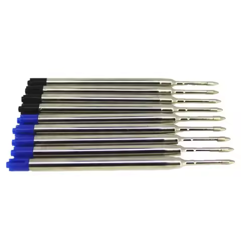 5-20pcs 0.7mm Ballpoint Medium Point Point Pen Refills Replacement Refills for Parker Pens School Of