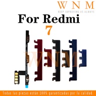 For Redmi 7 Power button flex on / off Switch Button Side Key Volume Up Down Flex Cable Cellphone Pa