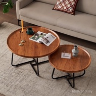 Small Small Table Creative Coffee Table Round Living Room Household Table Small Side Sofa Coffee Tab