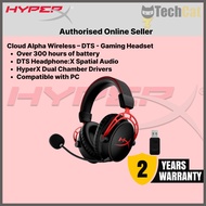 HyperX Cloud Alpha Wireless DTS : X Spatial Audio Gaming Headset - 4P5D4AA