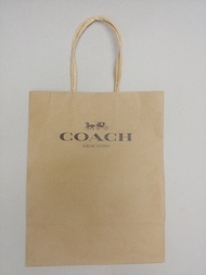 淨 Coach 紙袋ㄧ個