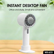 🔥Handheld Air Cooler Fan Small Mini Portable Aircon Electric Rechargeable Fan Usb Strong Quite Cool