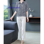 Women's button-down shirt made of soft, airy material, comfortable to wear in summer, not afraid of 