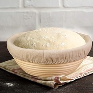 2PCS Bread Proofing Basket Cloth Cover Combination Baking Bowl for Sourdough Fermentation