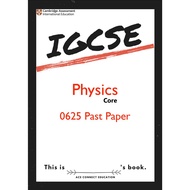 Cambridge IGCSE past year paper 0625 Physics Extended Customize High resolution Writing spaces Flexi