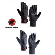 MAMMUT猛獁象滑雪手套冬季加絨防水騎行保暖騎車防風防寒手套