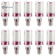 .10Pcs E14 LED Corn Bulb 12W Corn Bulb Replace Halogen Lamps Small Screw-in Smart  Efficient Bulb Wh