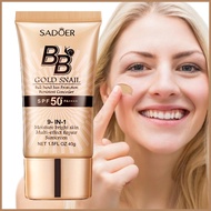 BB Cream SPF50 Gold Snail Sunscreen BB Cream Waterproof Sunblock Foundation Isolation Moisturizing BB Cream ofaraph