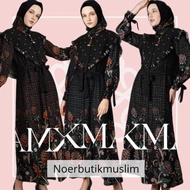 Hikmat Fashion Original C668502 Abaya Hikmat  noerbutikmuslim Gamis