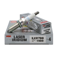 NGK Laser Iridium Spark Plug ILKR7B8 1989 For Kia Soul Mitsubishi Outlander EX Pajero Sport 3.0L 6B3